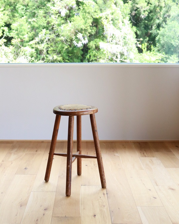 Wooden Round Stool RS-06�������饦��ɥ��ġ��� RS-06