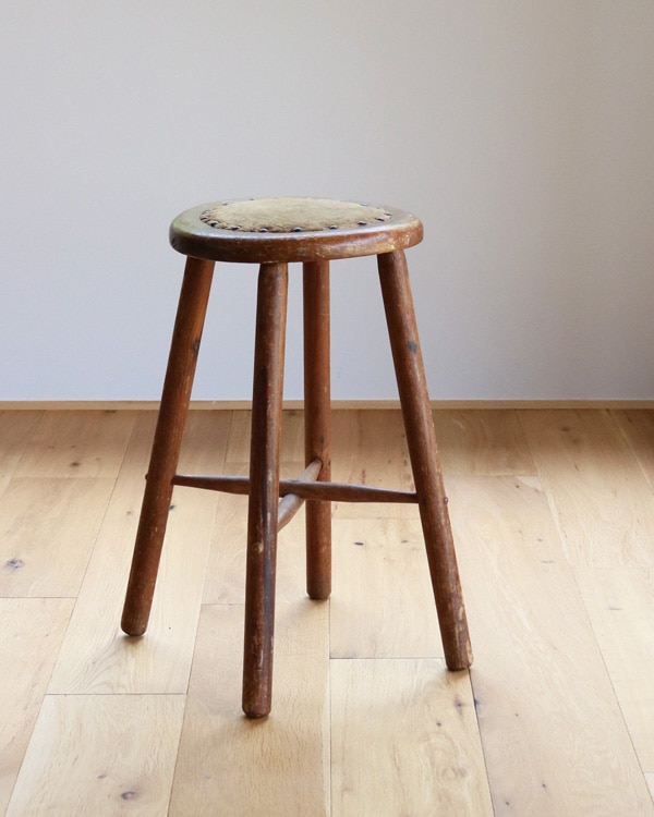 Wooden Round Stool RS-06�������饦��ɥ��ġ��� RS-06