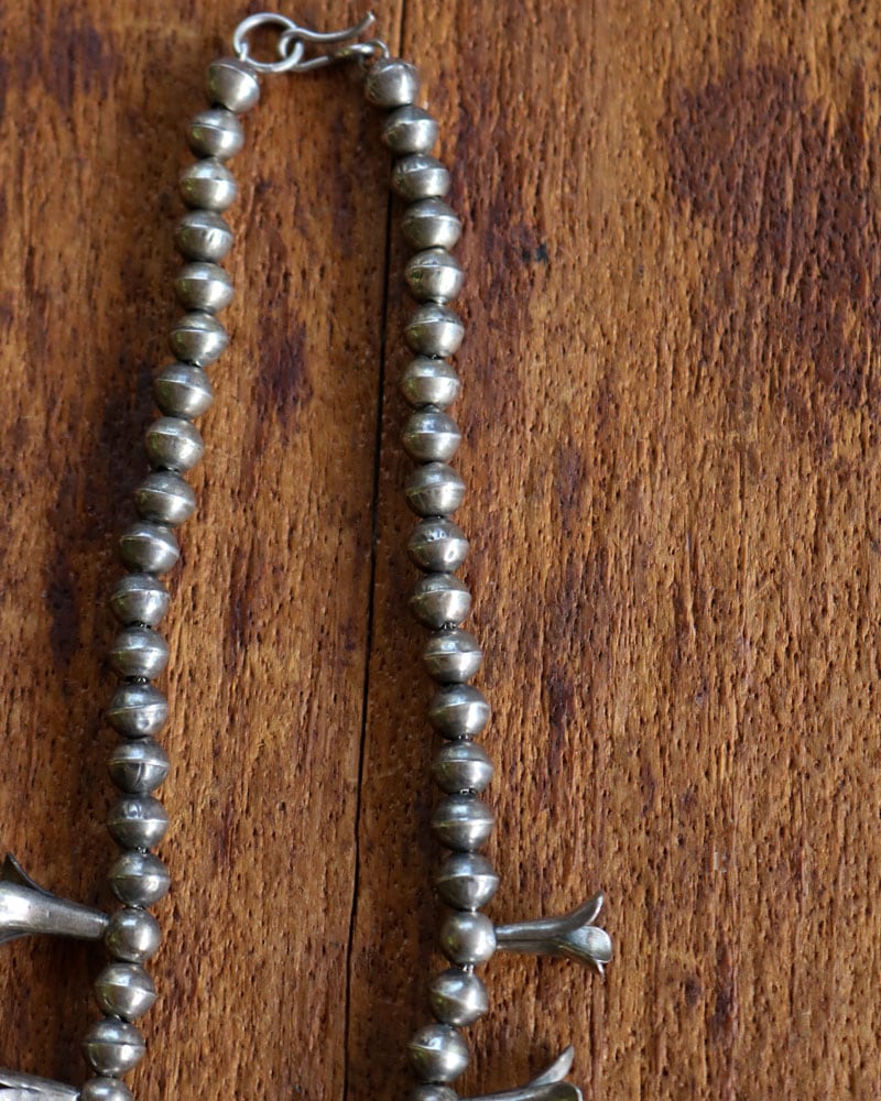 c.1900s Navajo Turquoise Naja Necklace｜1900年代頃 ナバホ