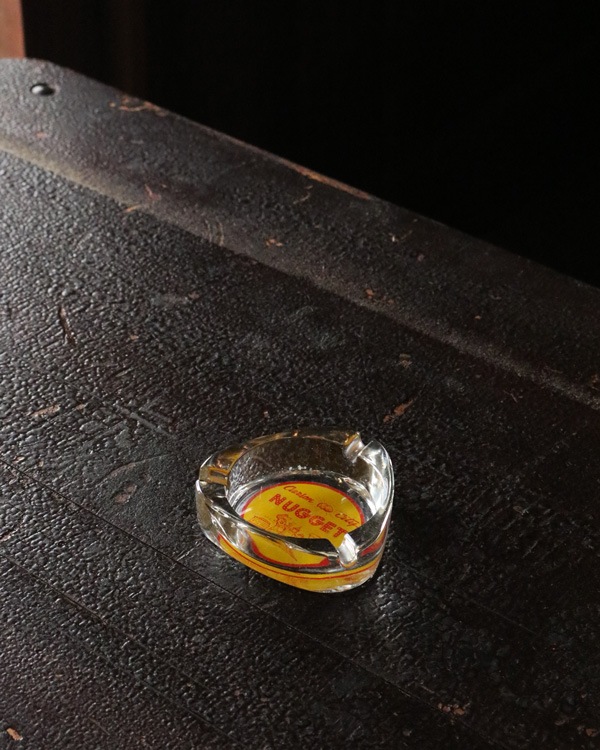 Advertising Glass Ashtray A�å��饹�γ��� A