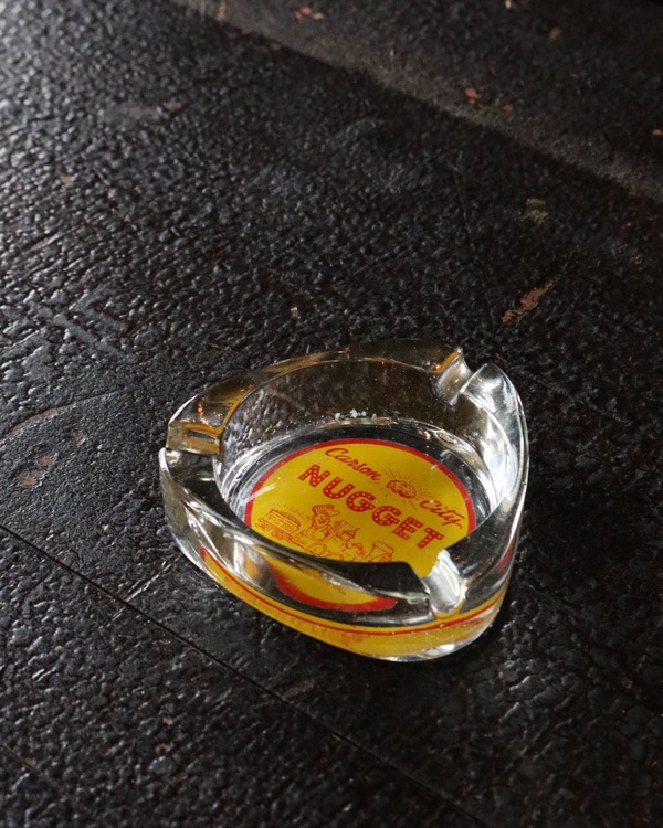 Advertising Glass Ashtray A�å��饹�γ��� A