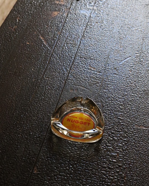 Advertising Glass Ashtray A�å��饹�γ��� A