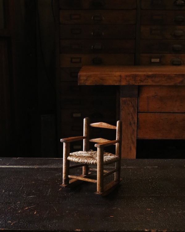 Miniature Rocking Doll Chairåߥ˥奢å󥰥ɡ
