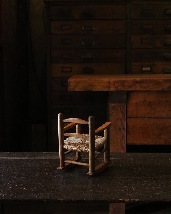 Miniature Rocking Doll Chairåߥ˥奢å󥰥ɡ
