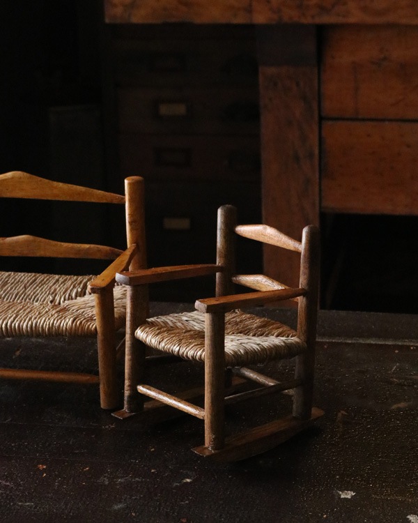 Miniature Rocking Doll Chairåߥ˥奢å󥰥ɡ