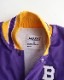 Vintage 90s Purple DeLONG Cheerleader Jacket (WOMEN L)