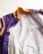 Vintage 90s Purple DeLONG Cheerleader Jacket (WOMEN L)