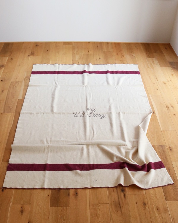 1940's U.S.Army M.D. Wool Blanket A ��1940's U.S.Army M.D. ������֥�󥱥å� A