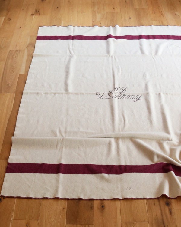 1940's U.S.Army M.D. Wool Blanket A ��1940's U.S.Army M.D. ������֥�󥱥å� A