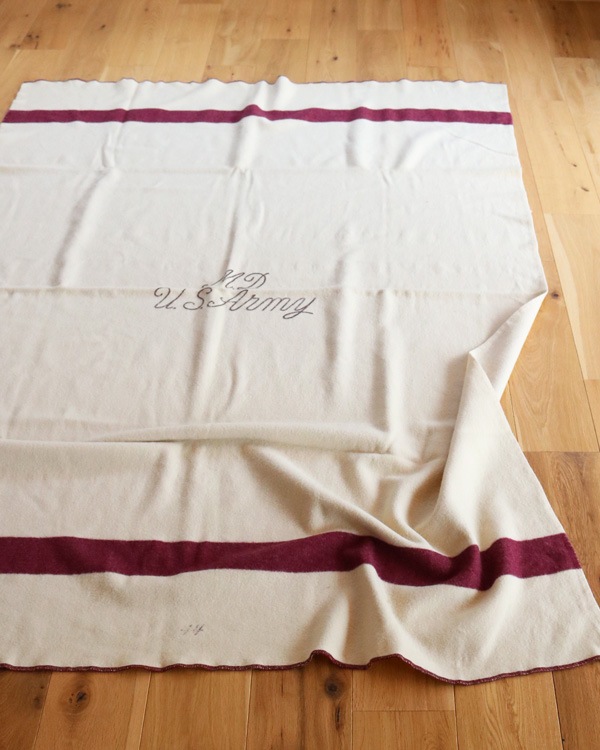 1940's U.S.Army M.D. Wool Blanket A ��1940's U.S.Army M.D. ������֥�󥱥å� A