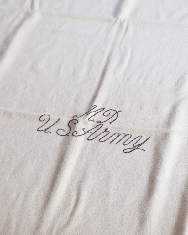 1940's U.S.Army M.D. Wool Blanket A ��1940's U.S.Army M.D. ������֥�󥱥å� A