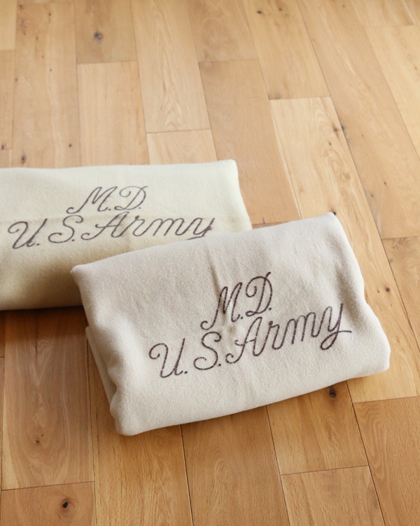 1940's U.S.Army M.D. Wool Blanket A ��1940's U.S.Army M.D. ������֥�󥱥å� A