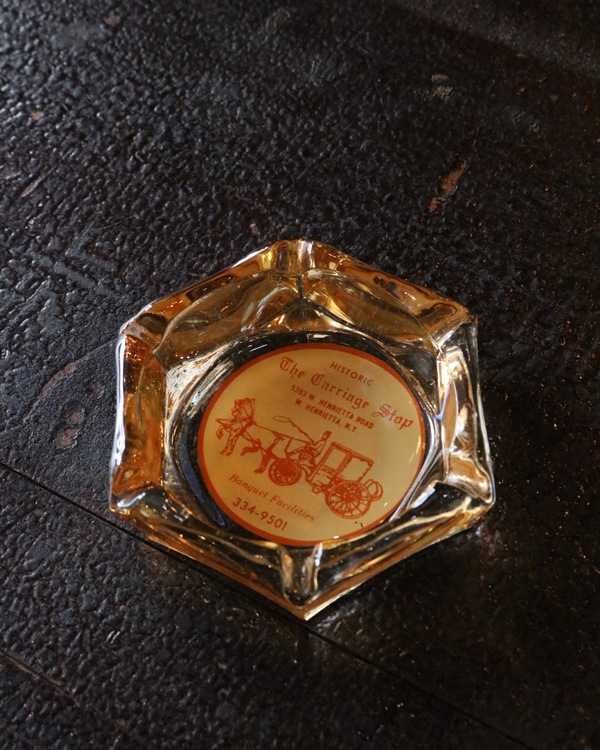Advertising Glass Ashtray Bå饹γ B