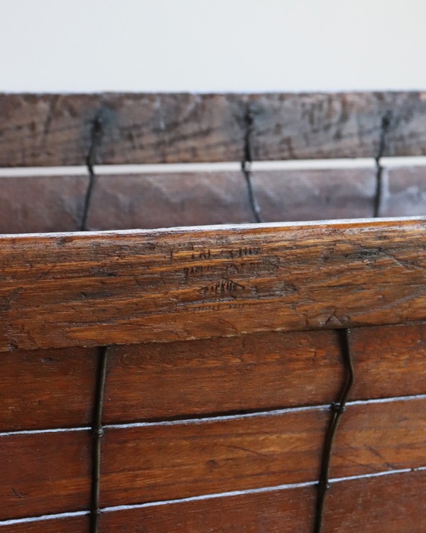 "A.G.SPALDING BROS." Woven Tapered Box��"A.G.SPALDING BROS." �����֥�ơ��ѡ��� �ܥå���