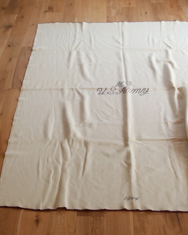 1940's U.S.Army M.D. Wool Blanket B ��1940's U.S.Army M.D. ������֥�󥱥å� B