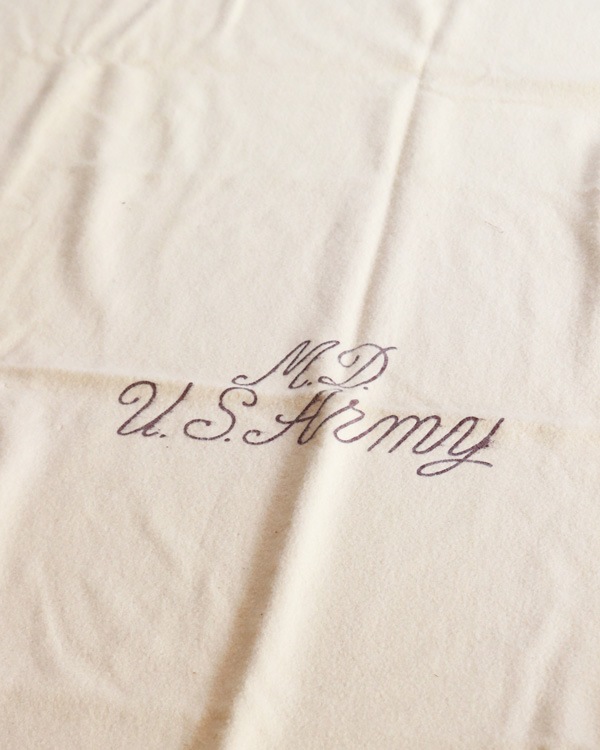 1940's U.S.Army M.D. Wool Blanket B ��1940's U.S.Army M.D. ������֥�󥱥å� B