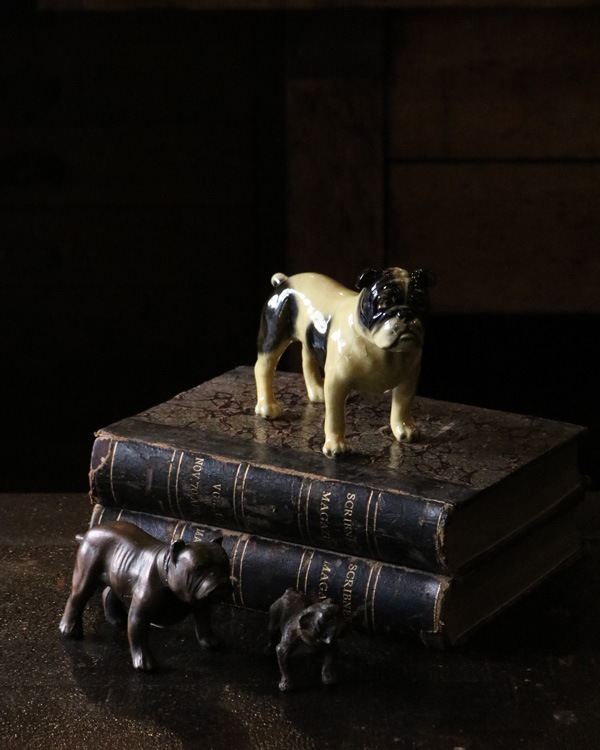 ビンテージ Bulldog ブルドッグ オブジェ オーナメント 置物 ornament_dog_01.jpg
