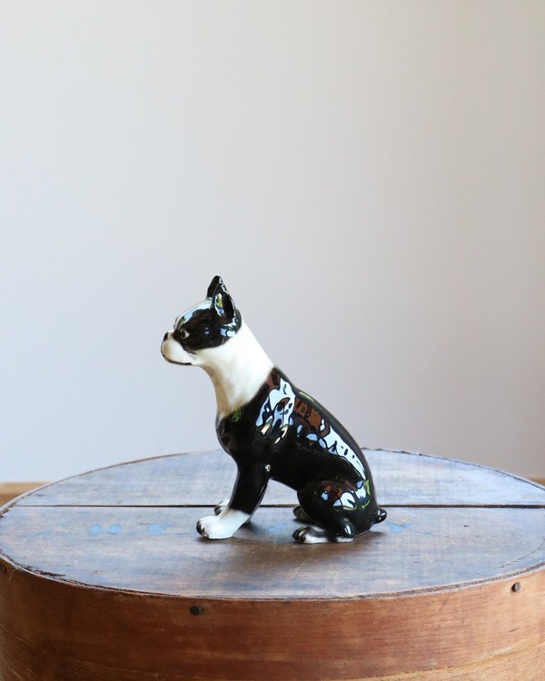 Ceramic Boston Terrier�å���ߥå����Υܥ��ȥ�ƥꥢ