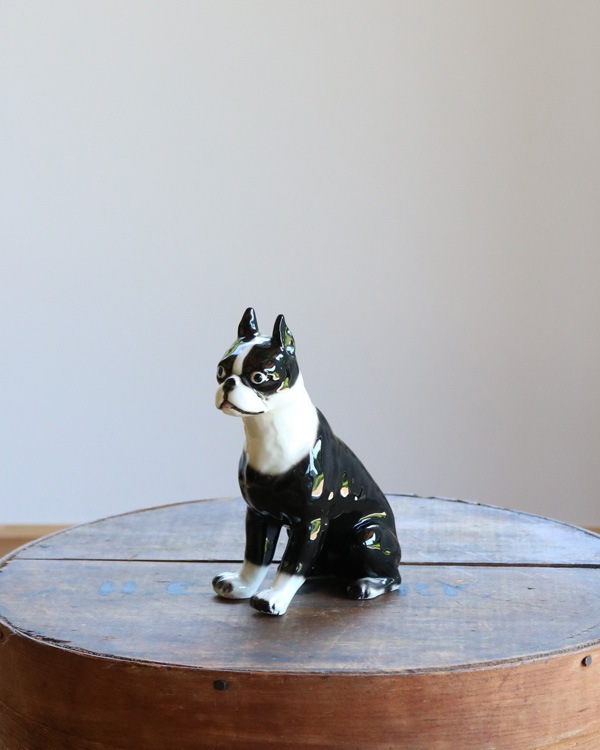 Ceramic Boston Terrier�å���ߥå����Υܥ��ȥ�ƥꥢ