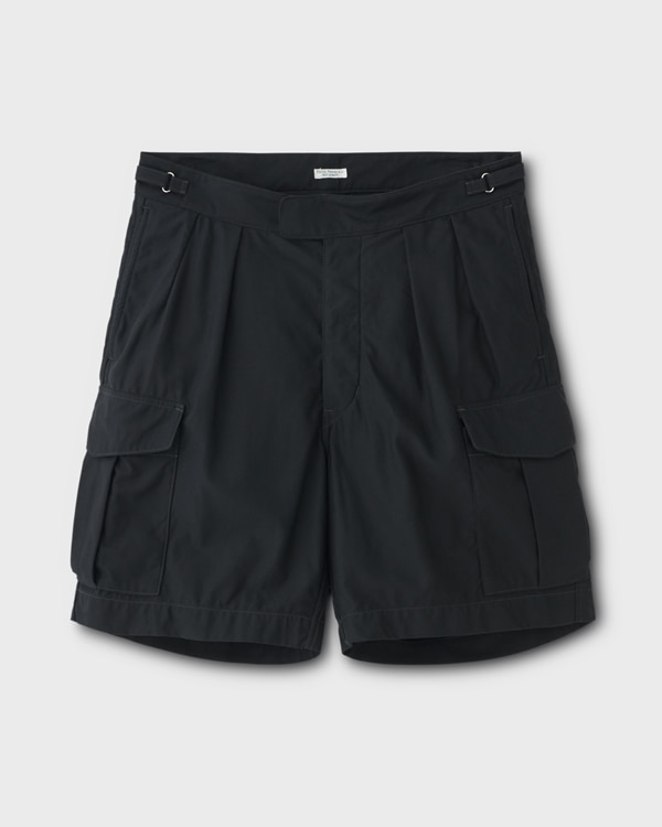【試着のみ】PHIGVEL フィグベル CARGO SHORTS サイズ2 黒 PHIGVEL フィグベル｜CARGO SHORTS カーゴショーツ【BLACK】