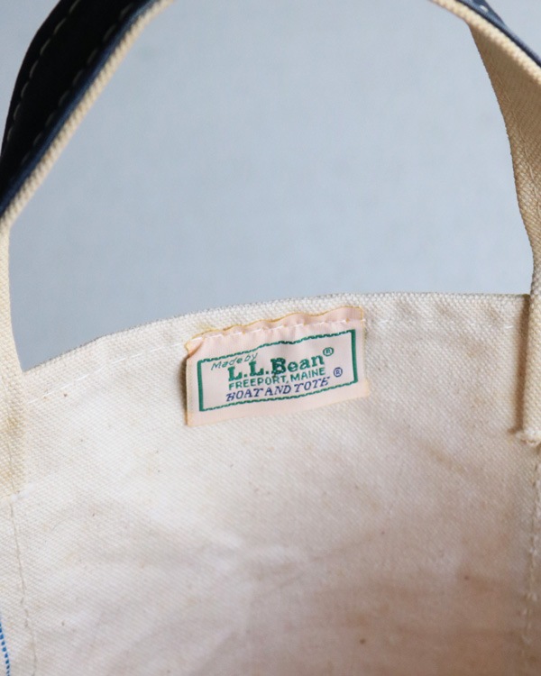 Vintage 90s Navy L.L.Bean Boat&Tote (L) 