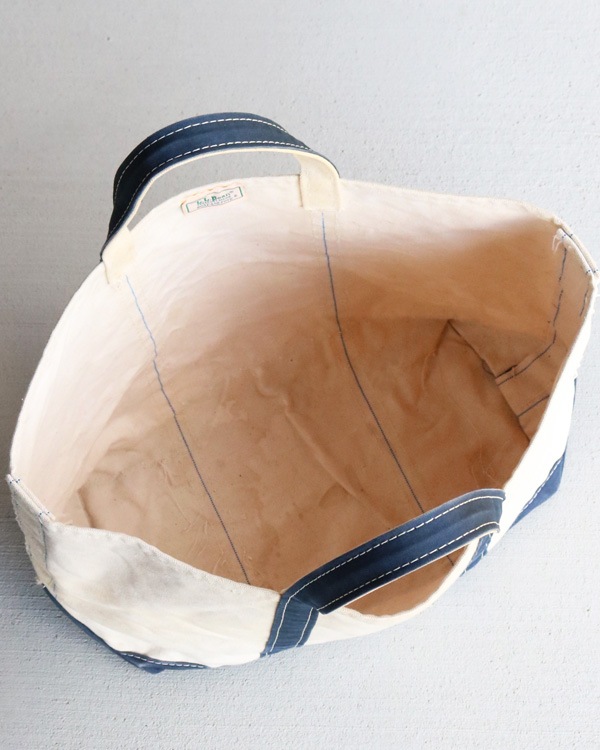 Vintage 90s Navy L.L.Bean Boat&Tote (L) 