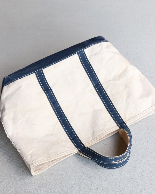 Vintage 90s Navy L.L.Bean Boat&Tote (L) 
