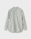 PHIGVEL �ե����٥��BAND COLLAR DRESS SHIRT �Х�ɥ��顼�ɥ쥹����ġ�STRIPE��