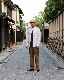 PHIGVEL �ե����٥��BAND COLLAR DRESS SHIRT �Х�ɥ��顼�ɥ쥹����ġ�STRIPE��
