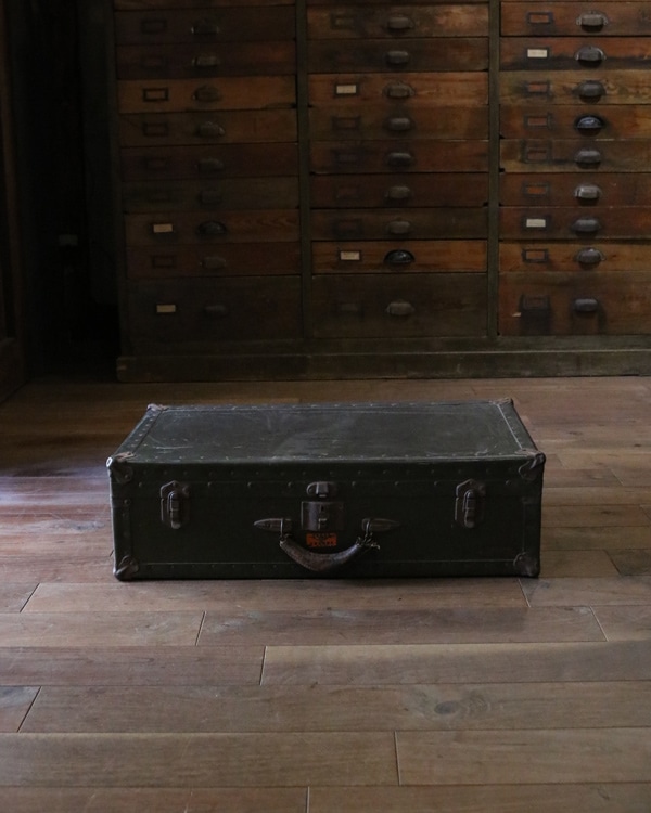 CONCOURSE トランク ミリタリー コンテナ アンティーク Trunk / トランク【B】〈ミリタリー・軍物・スイス軍