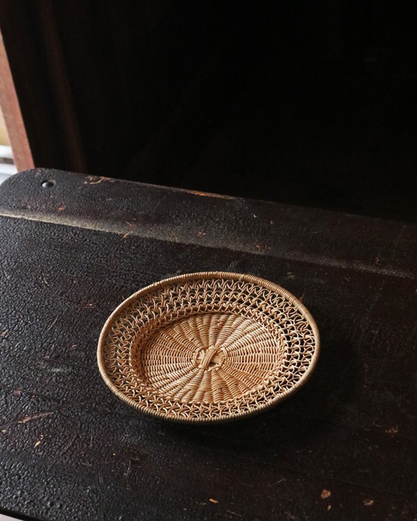 Rattan Tray Roundå饿ȥ쥤 ݷ