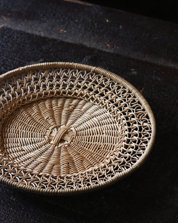 Rattan Tray Roundå饿ȥ쥤 ݷ