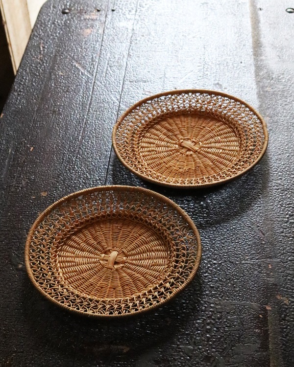 Rattan Tray Roundå饿ȥ쥤 ݷ