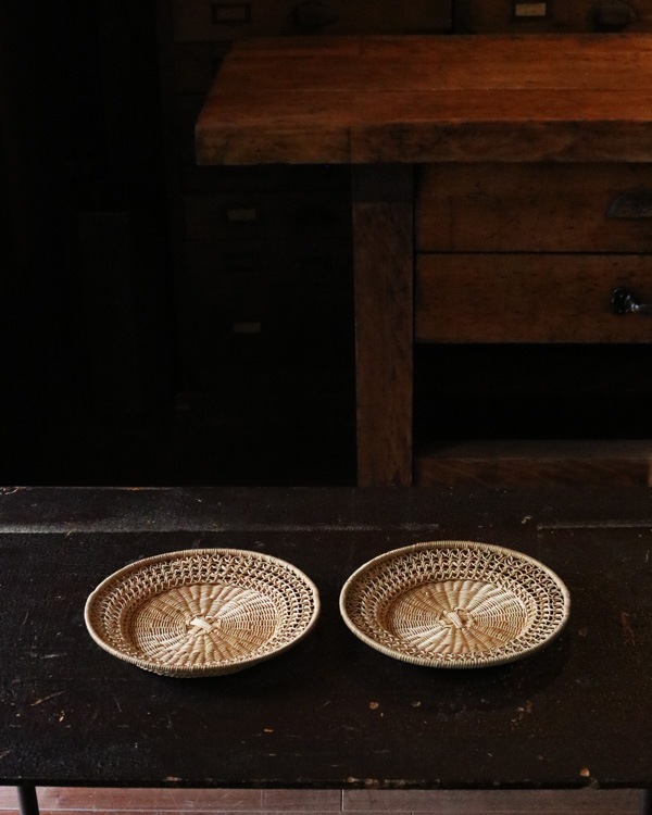 Rattan Tray Roundå饿ȥ쥤 ݷ