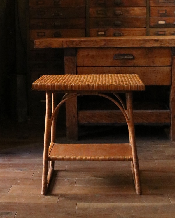 Rattan Square Table｜ラタンスクエアテーブル