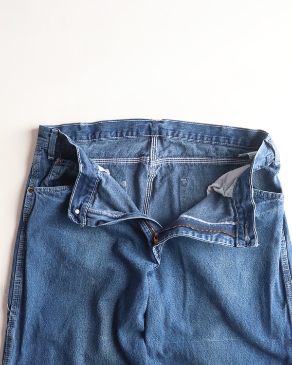 Vintage 90s Light Wash DICKIES Denim Painter B (34x32)