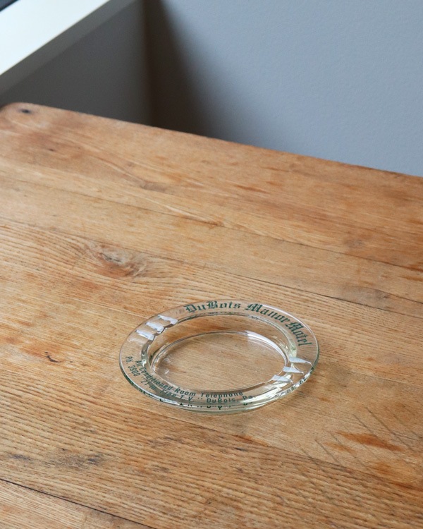 "DuBois Manar Motel" Ashtray "DuBois Manar Motel" 饹