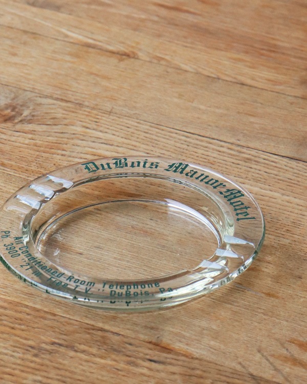 "DuBois Manar Motel" Ashtray "DuBois Manar Motel" 饹