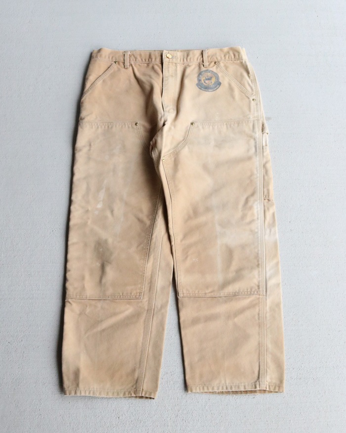 Vintage Y2K Faded Brown CARHARTT DoubleKnee Painter(34x28)