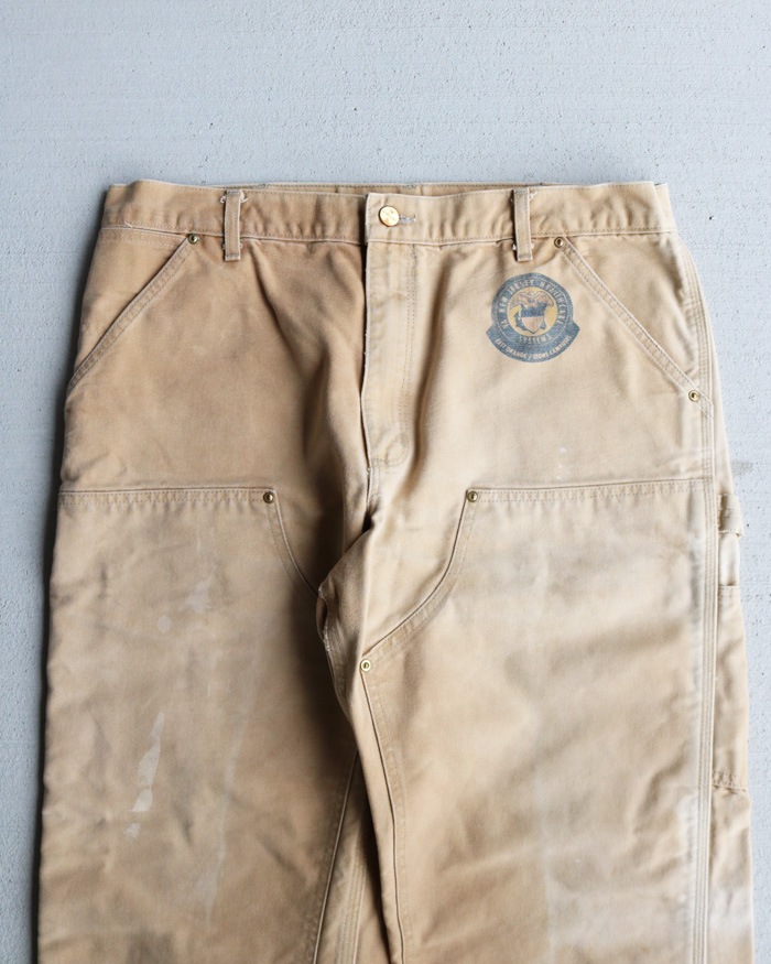 Vintage Y2K Faded Brown CARHARTT DoubleKnee Painter(34x28)
