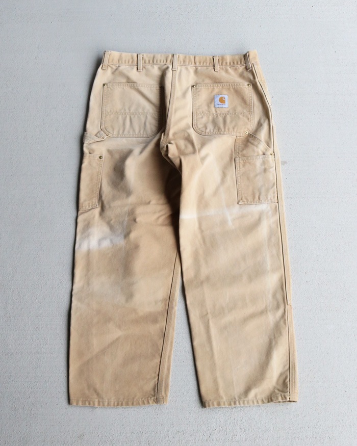Vintage Y2K Faded Brown CARHARTT DoubleKnee Painter(34x28)