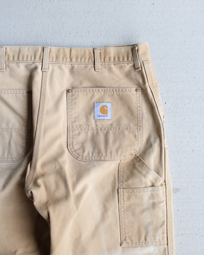 Vintage Y2K Faded Brown CARHARTT DoubleKnee Painter(34x28)
