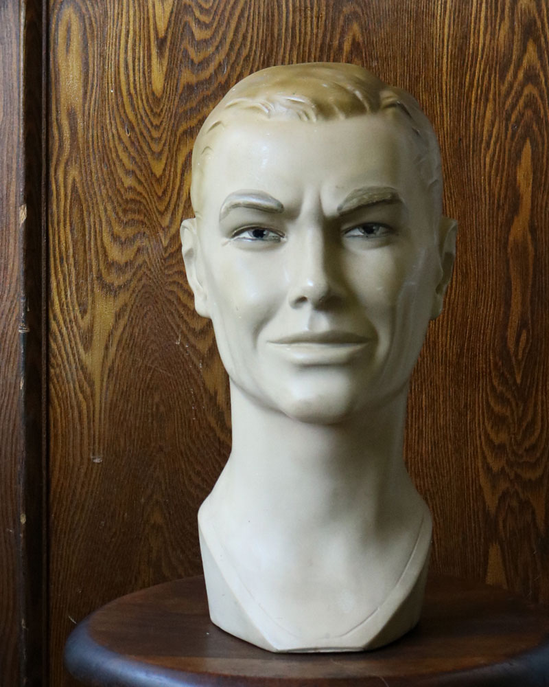 c.1960s Men's Mannequin Head｜1960年代頃 メンズ マネキンヘッド