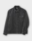 PHIGVEL ե٥CORDUROY ZIP SHIRT ǥåץġDUST GRAY