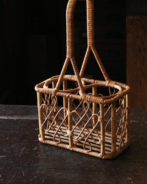Rattan Bottle Basket｜ラタンボトルバスケット JPB-193