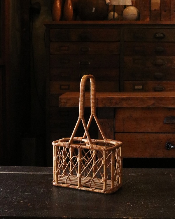 Rattan Bottle Basket｜ラタンボトルバスケット JPB-193
