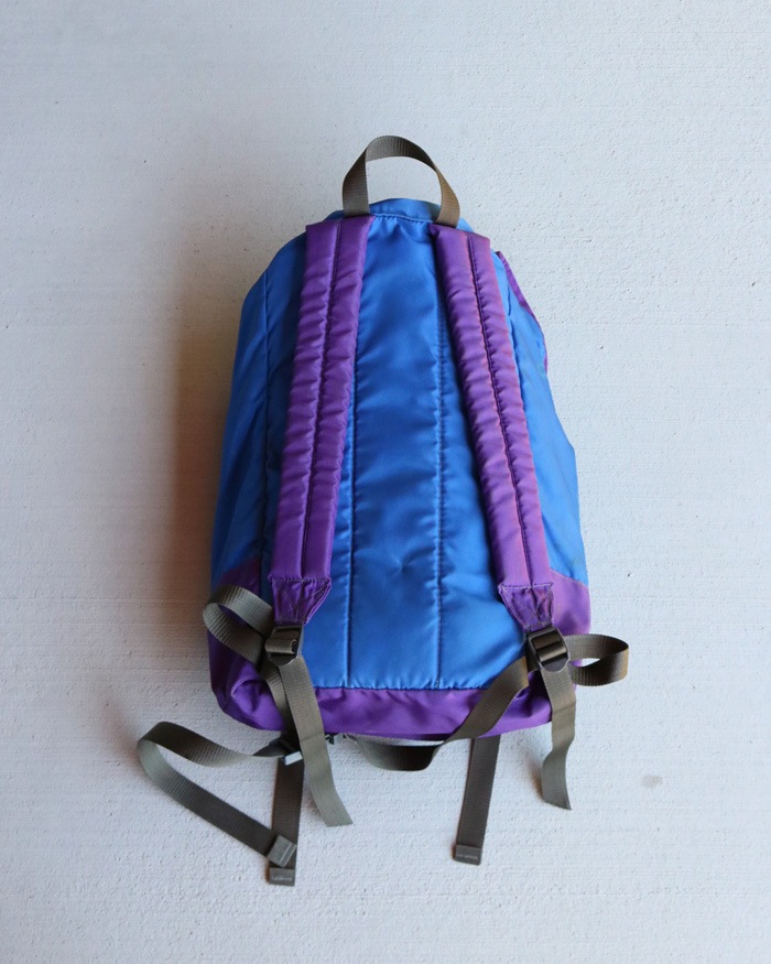 Vintage 90s Blue/Purple L.L.BEAN Rucksack