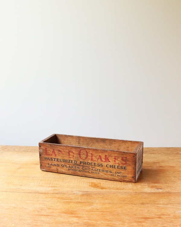 "LAND O'LAKES" Cheese Box��"LAND O'LAKES" �֥��ɤΥ������ܥå���