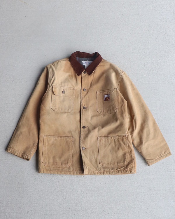 Vintage 80s Brown STEINER THERMAL-TUFF Chore Jacket (M)