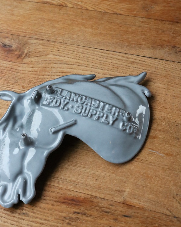 Cast Iron Enamelware Horse Head Tray�åۡ���������դΥȥ졼